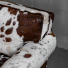 Дизайнерские кресла в стиле лофт – Кресло качалка Cowhide Cozy Rocker