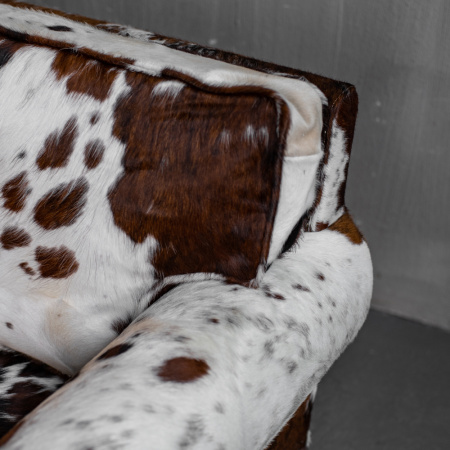 Дизайнерские кресла в стиле лофт – Кресло качалка Cowhide Cozy Rocker