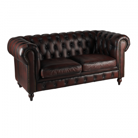 Двухместные в стиле лофт – Двухместный диван steampunk quilted leather