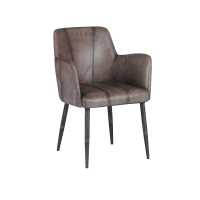 Кресло mocha dark, leather seat