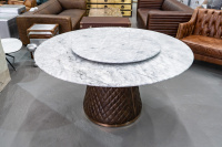 Обеденный стол marble mushroom, contrast