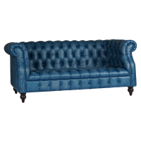 Двухместный диван chalet, shabby leather