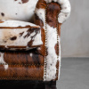 Дизайнерские кресла в стиле лофт – Кресло качалка Cowhide Cozy Rocker