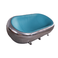 Кушетка tub aviator, aluminum finish