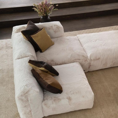 Двухместные в стиле лофт – угловой диван Marshmallow Corner Sofa L