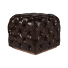 Коллекция Loft в стиле лофт – Пуф chesterfield, buttoned leather