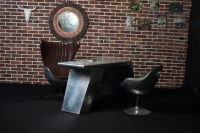 Стол silver wing aluminum finish