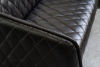 Двухместные в стиле лофт – Двухместный диван diplomat, black leather