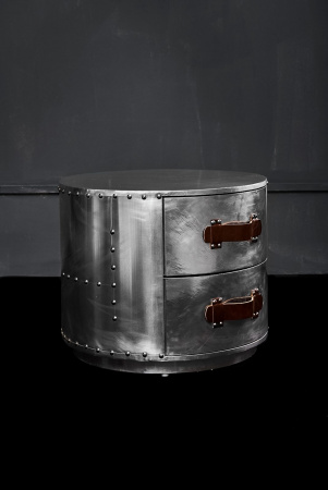 Все тумбы в стиле лофт – Тумба Ring Aviator Aluminum Finish