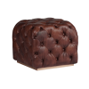 Коллекция Loft в стиле лофт – Пуф chesterfield, buttoned leather