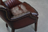 Кожаные в стиле лофт – Обеденный стул pelican antique leather