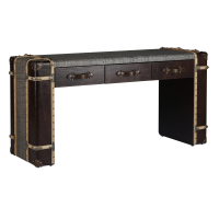 Стол-консоль Traveler Solid Wood and Leather
