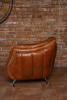 Кожаные в стиле лофт – Кресло siesta blue, shabby leather