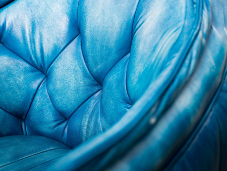 Кожаные в стиле лофт – Кресло siesta blue, shabby leather