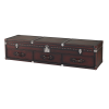 Тв-тумба storage cameras brown leather