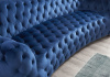 Диваны в гостиную в стиле лофт – Трехместный диван velvet lagoon 4 seater