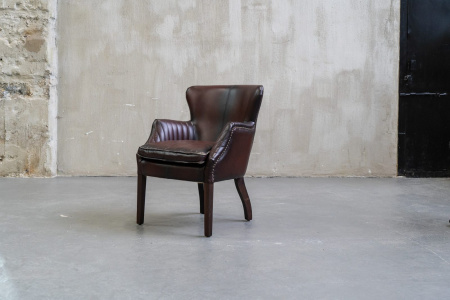 Кожаные в стиле лофт – Обеденный стул pelican antique leather