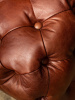 Коллекция Loft в стиле лофт – Пуф chesterfield, buttoned leather