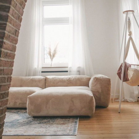 Двухместные в стиле лофт – угловой диван Marshmallow Corner Sofa L