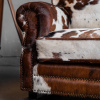Дизайнерские кресла в стиле лофт – Кресло качалка Cowhide Cozy Rocker