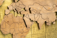 Карта World Map Interior Accessory