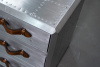 Все тумбы в стиле лофт – Тумба Pilot Aluminum 3 Drawer в прихожие
