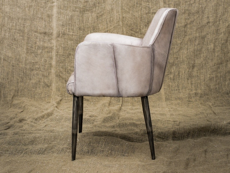 SALE в стиле лофт – Кресло mocha dark, leather seat